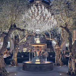 Restoration Hardware Yountville, California Store Has A Restaurant And A  Wine Vault